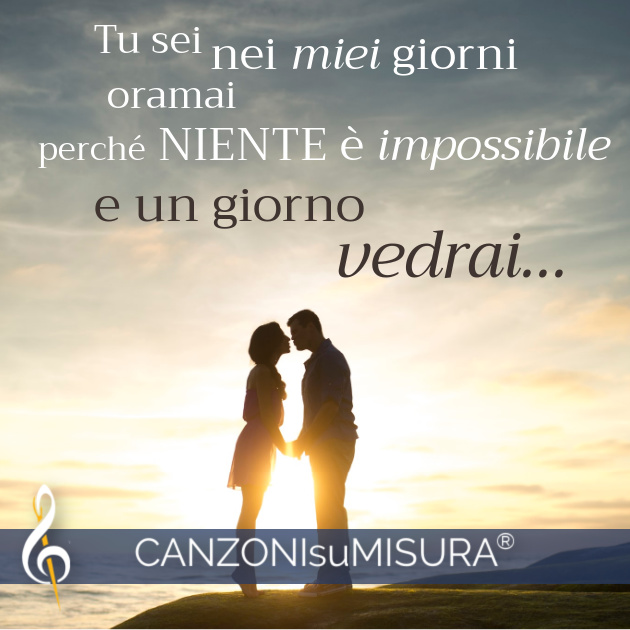 canzone regalo amore segreto nascosto