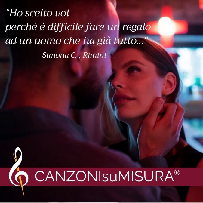 L'idea regalo romantica di Simona per il suo compagno