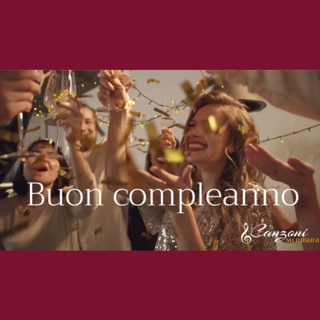 BUON COMPLEANNO - La nuova Canzone Personalizzata perfetta come idea regalo di compleanno! 