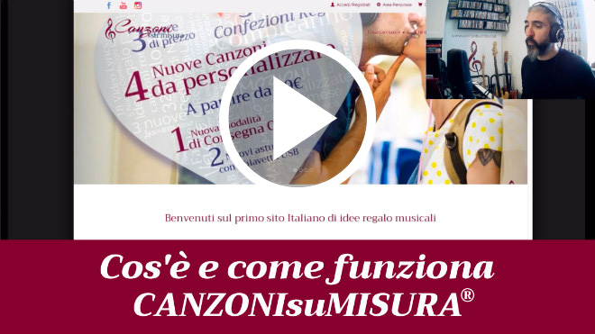 come funziona CANZONIsuMISURA®